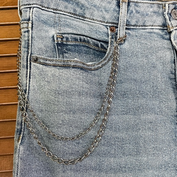 Vintage Accessories - Vintage | 90s Y2K Silver Pant Chain